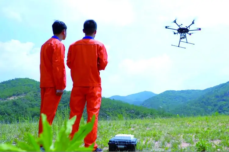 陆河无人机倾斜摄影巡检拍摄